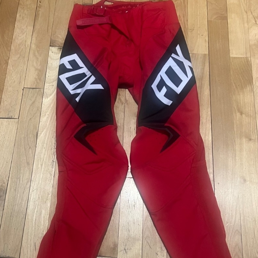 Fox Men's Bold Red Racing Pants